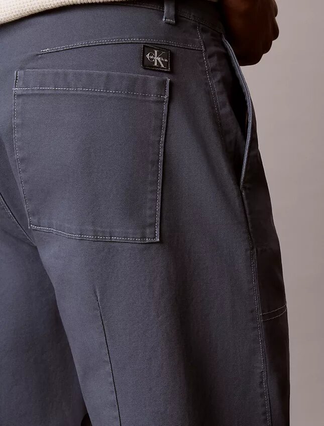 Pantaloni utility dritti dal taglio morbido Pantaloni utility dritti dal taglio morbido
