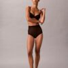 Perizoma minimalista in rete a vita alta Thong Perizoma minimalista in rete a vita alta Thong