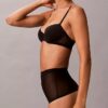 Perizoma minimalista in rete a vita alta Thong Perizoma minimalista in rete a vita alta Thong