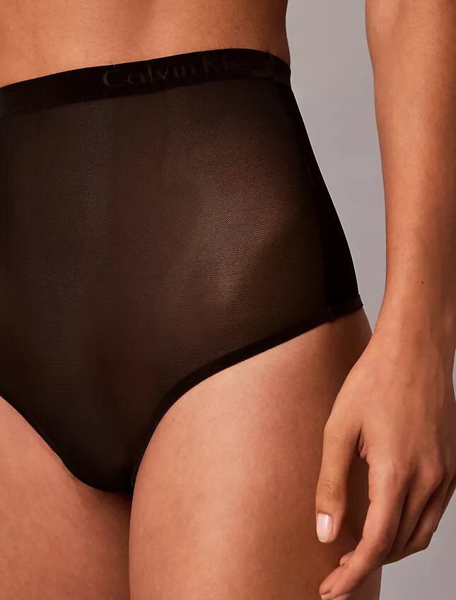 Perizoma minimalista in rete a vita alta Thong Perizoma minimalista in rete a vita alta Thong
