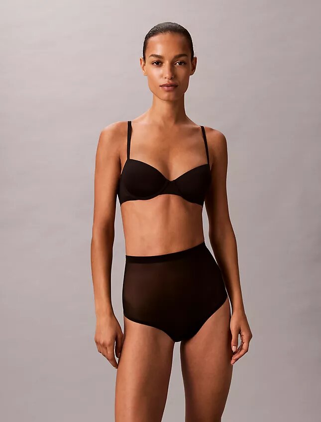 Perizoma minimalista in rete a vita alta Thong Perizoma minimalista in rete a vita alta Thong