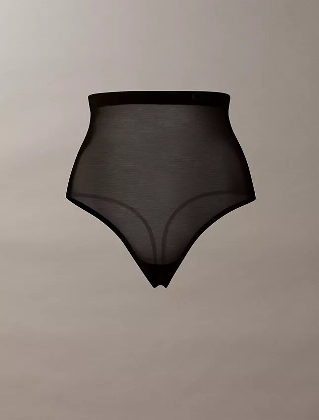 Perizoma minimalista in rete a vita alta Thong Perizoma minimalista in rete a vita alta Thong