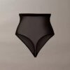 Perizoma minimalista in rete a vita alta Thong Perizoma minimalista in rete a vita alta Thong