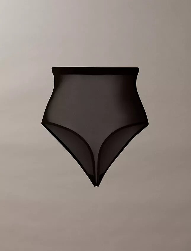 Perizoma minimalista in rete a vita alta Thong Perizoma minimalista in rete a vita alta Thong
