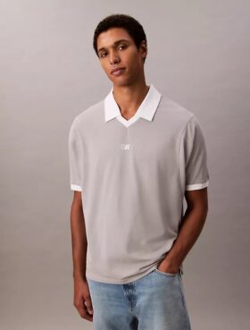 Polo classica con logo Monogram sportivo