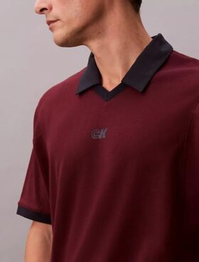 Polo classica con logo Monogram sportivo