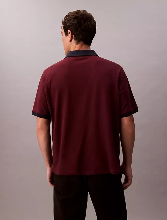 Polo classica con logo Monogram sportivo Polo classica con logo Monogram sportivo