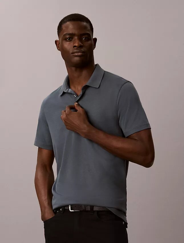 Polo classica in cotone Supima Polo classica in cotone Supima