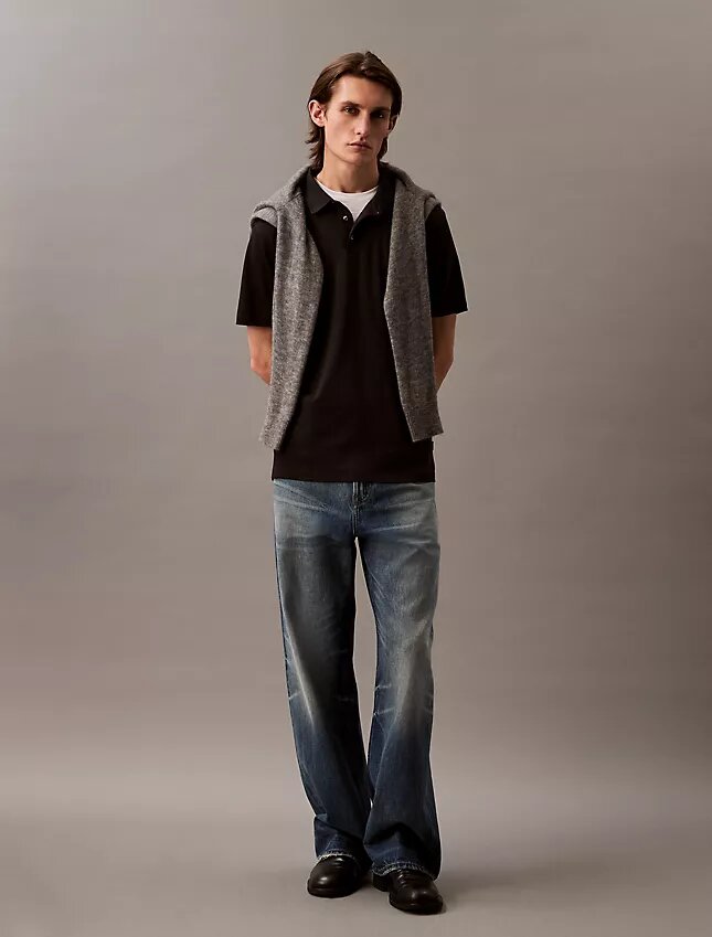 Polo classica in cotone Supima Polo classica in cotone Supima