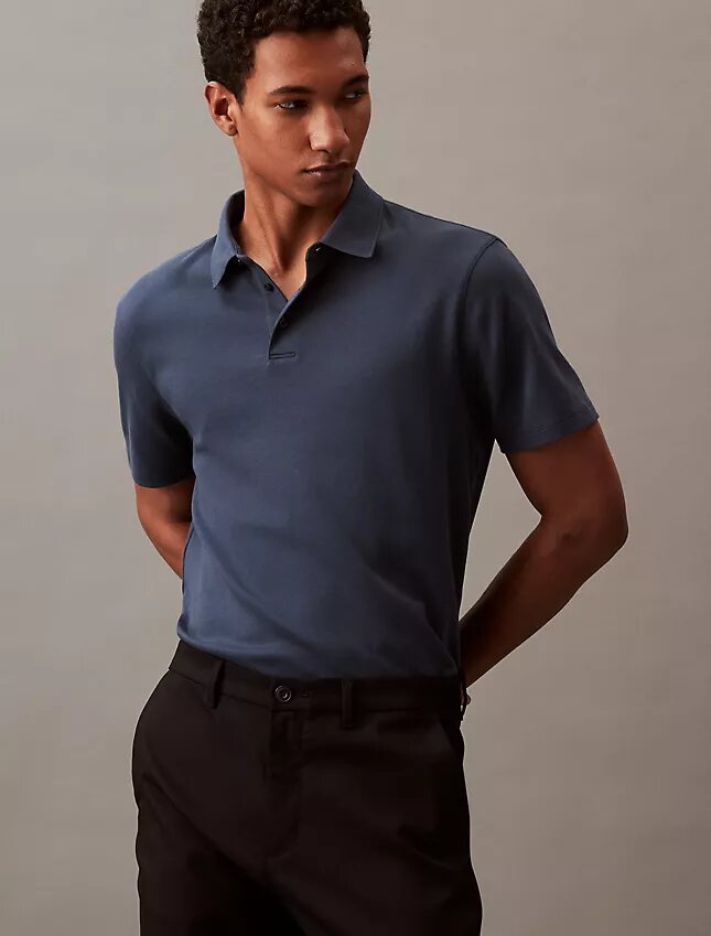 Polo classica in cotone Supima Polo classica in cotone Supima