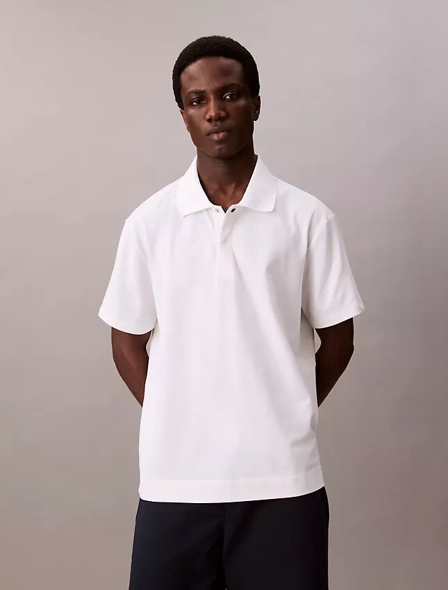 Polo classica in misto cotone piqué Polo classica in misto cotone piqué