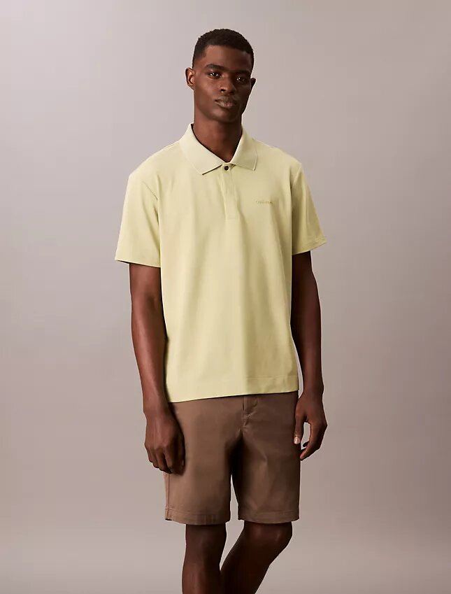 Polo classica in misto cotone piqué Polo classica in misto cotone piqué