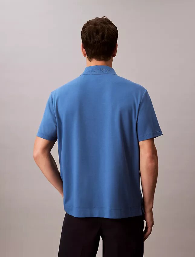 Polo classica in misto cotone piqué Polo classica in misto cotone piqué
