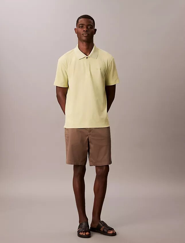 Polo classica in misto cotone piqué Polo classica in misto cotone piqué
