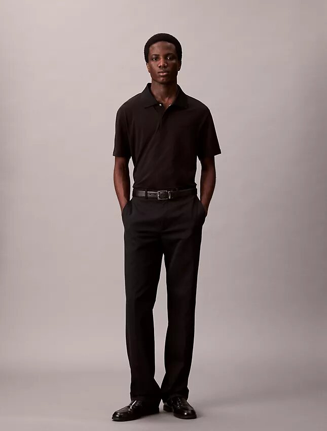 Polo classica in misto cotone piqué Polo classica in misto cotone piqué