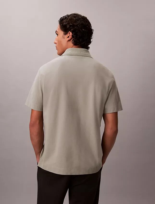 Polo classica in misto cotone piqué Polo classica in misto cotone piqué