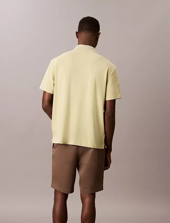 Polo classica in misto cotone piqué Polo classica in misto cotone piqué