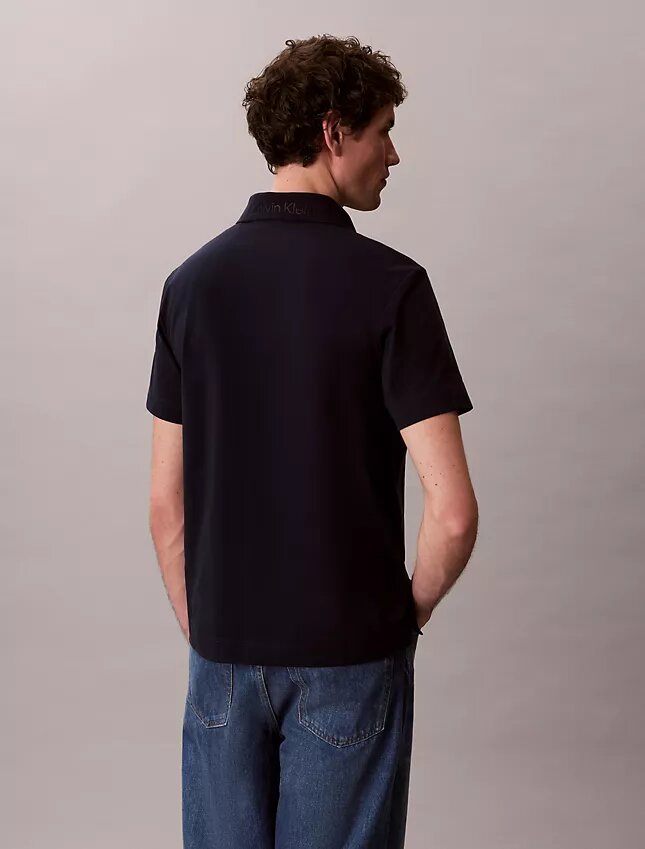 Polo classica in misto cotone piqué Polo classica in misto cotone piqué