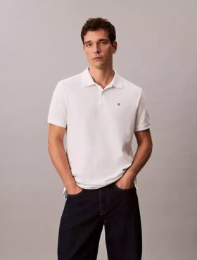 Polo classica in piqué di cotone