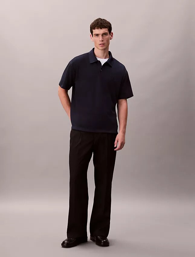 Polo classica in piqué misto cotone Polo classica in piqué misto cotone