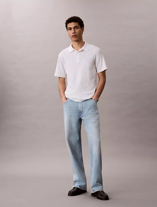 Polo con stampa all-over Liquid Touch Polo con stampa all-over Liquid Touch