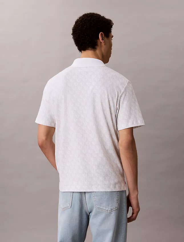 Polo con stampa all-over Liquid Touch Polo con stampa all-over Liquid Touch