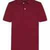 Polo da bambino con monogramma tono su tono