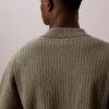 Polo in maglia a coste