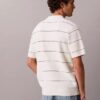 Polo in maglia a righe di cotone Polo in maglia a righe di cotone