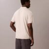 Polo in maglia fine mista lyocell Polo in maglia fine mista lyocell