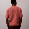 Polo in morbido cotone a trama waffle Polo in morbido cotone a trama waffle
