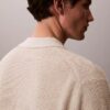 Polo in morbido cotone a trama waffle Polo in morbido cotone a trama waffle