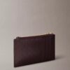 Portacarte con cerniera superiore e logo Allover Top Portacarte con cerniera superiore e logo Allover Top
