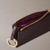 Portacarte con cerniera superiore e logo Allover Top Portacarte con cerniera superiore e logo Allover Top