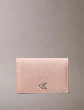 Portacarte con patta Monogram minimal