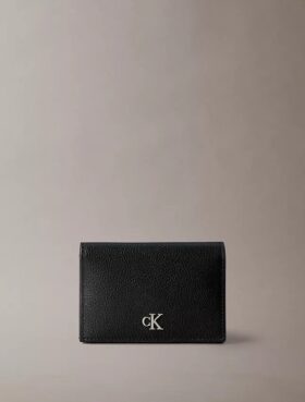 Portacarte con patta Monogram minimal