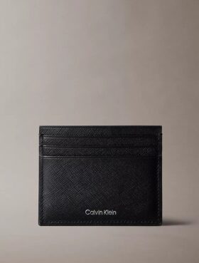 Portacarte in pelle Saffiano