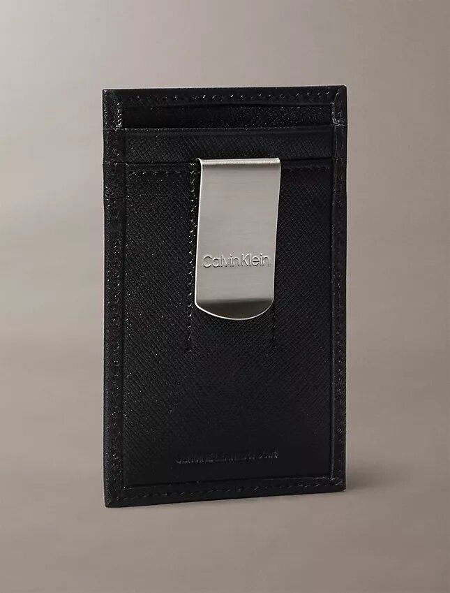 Portacarte Saffiano raffinato + fermasoldi Portacarte Saffiano raffinato + fermasoldi