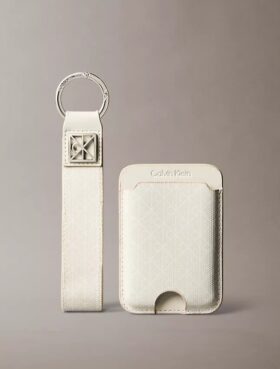 Portachiavi e portacarte con Monogram su tutta la superficie