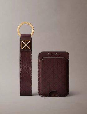 Portachiavi e portacarte con Monogram su tutta la superficie