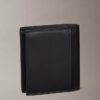 Portafoglio bifold sottile con logo in placca Portafoglio bifold sottile con logo in placca
