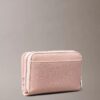 Portafoglio con patta e zip Minimal Monogram Portafoglio con patta e zip Minimal Monogram