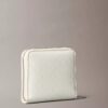 Portafoglio quadrato con cerniera e Monogram su tutta la superficie Portafoglio quadrato con cerniera e Monogram su tutta la superficie