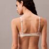 Reggiseno a balconcino in pizzo floreale nero Unlined Ck Black Reggiseno a balconcino in pizzo floreale nero Unlined Ck Black