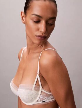 Reggiseno a balconcino leggermente foderato CK Black Bridal