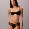 Reggiseno a balconcino leggermente foderato CK Black Bridal Reggiseno a balconcino leggermente foderato CK Black Bridal