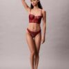 Reggiseno a balconcino Unlined in pizzo floreale nero CK Black Reggiseno a balconcino Unlined in pizzo floreale nero CK Black