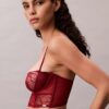 Reggiseno a balconcino Unlined in pizzo floreale nero CK Black Reggiseno a balconcino Unlined in pizzo floreale nero CK Black
