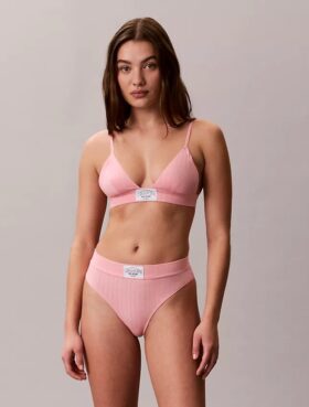 Reggiseno a triangolo Heritage Classic in Cotton Stretch con leggera fodera
