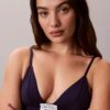 Reggiseno a triangolo Heritage Classic in Cotton Stretch con leggera fodera